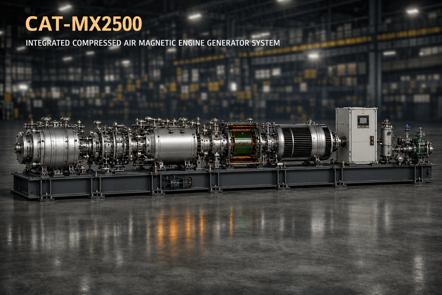 CAT-MX2500 Integrated Compressed-Air Generator