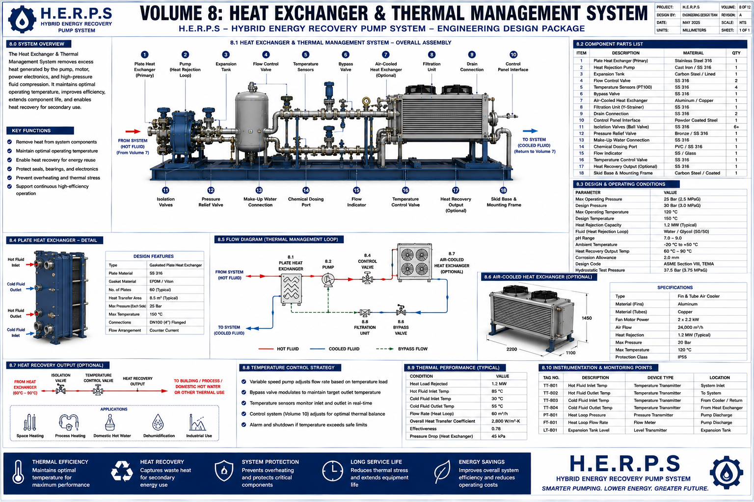Magnetic Turbine Water Pump Blueprint