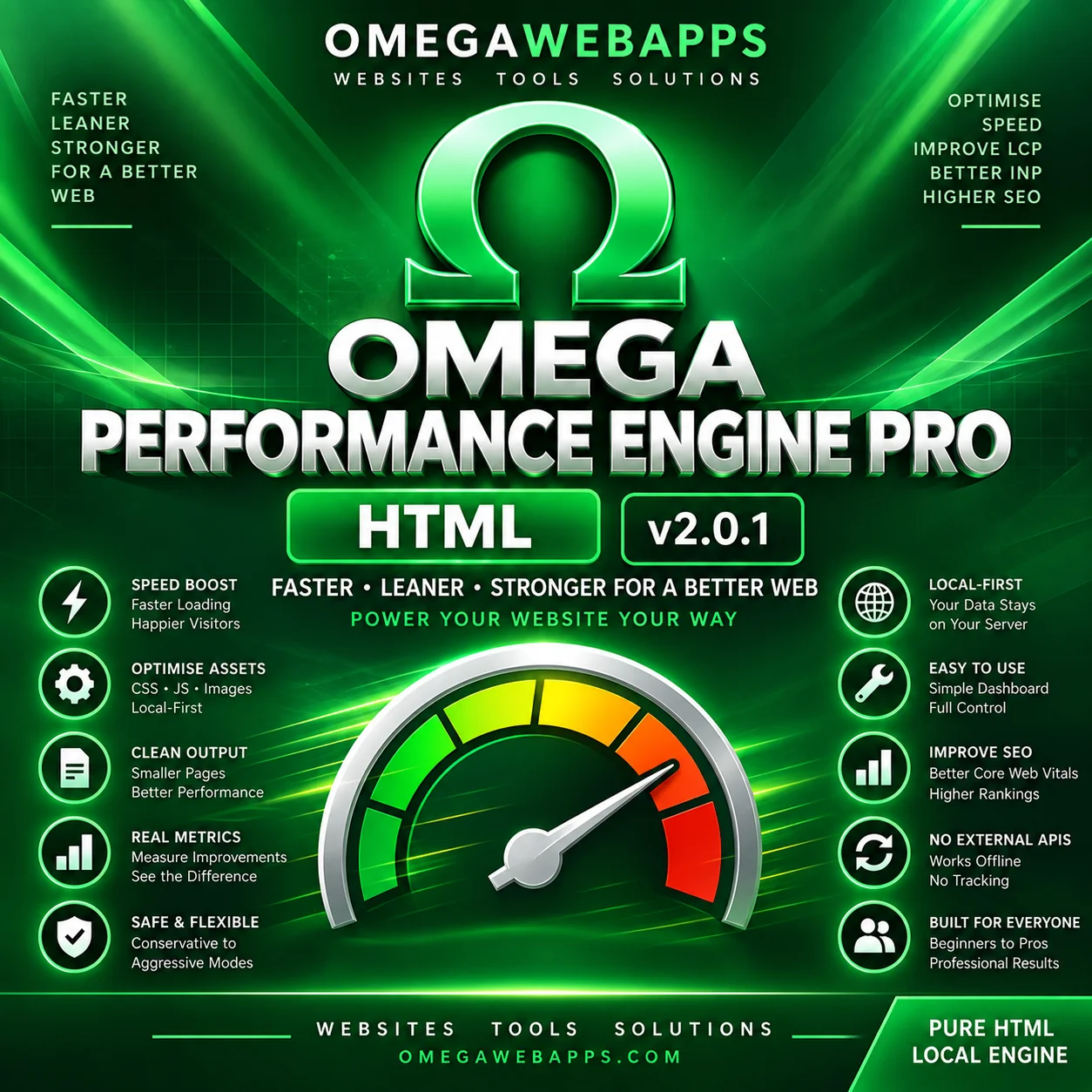 Omega Performance Engine Pro by Omega Web Apps