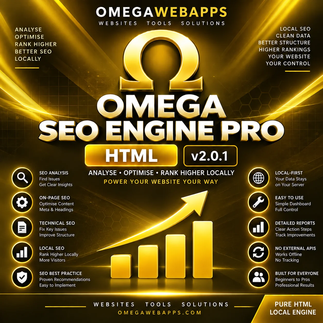 Omega SEO Engine Pro by Omega Web Apps